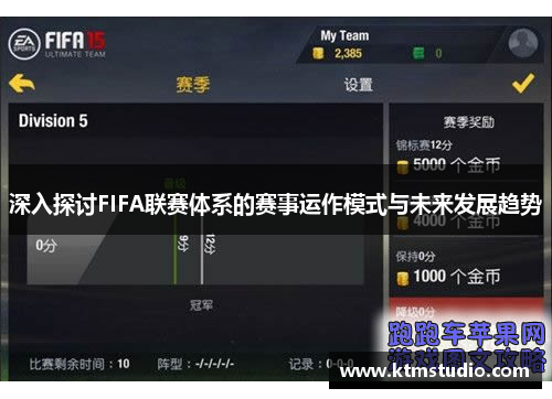 深入探讨FIFA联赛体系的赛事运作模式与未来发展趋势